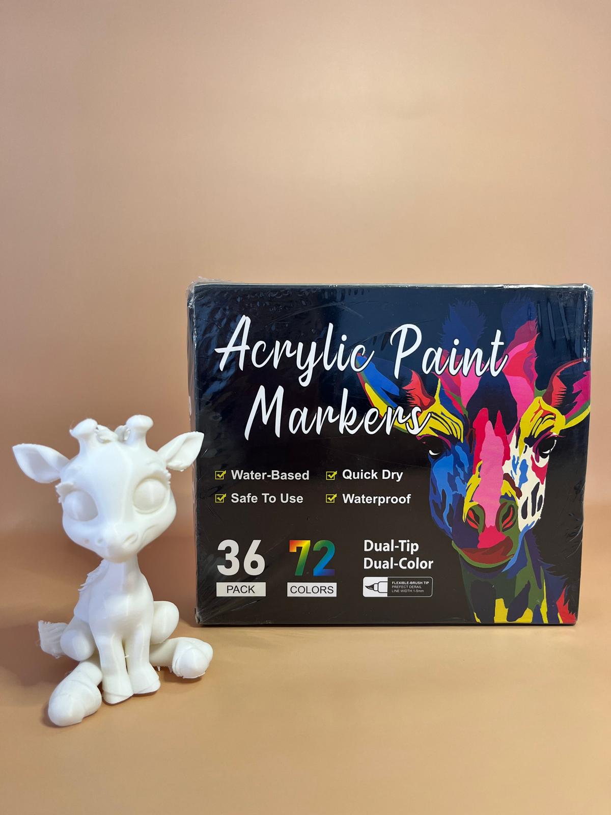 Caja completa de rotuladores acrílicos — la paleta ideal para tus creaciones miniArt